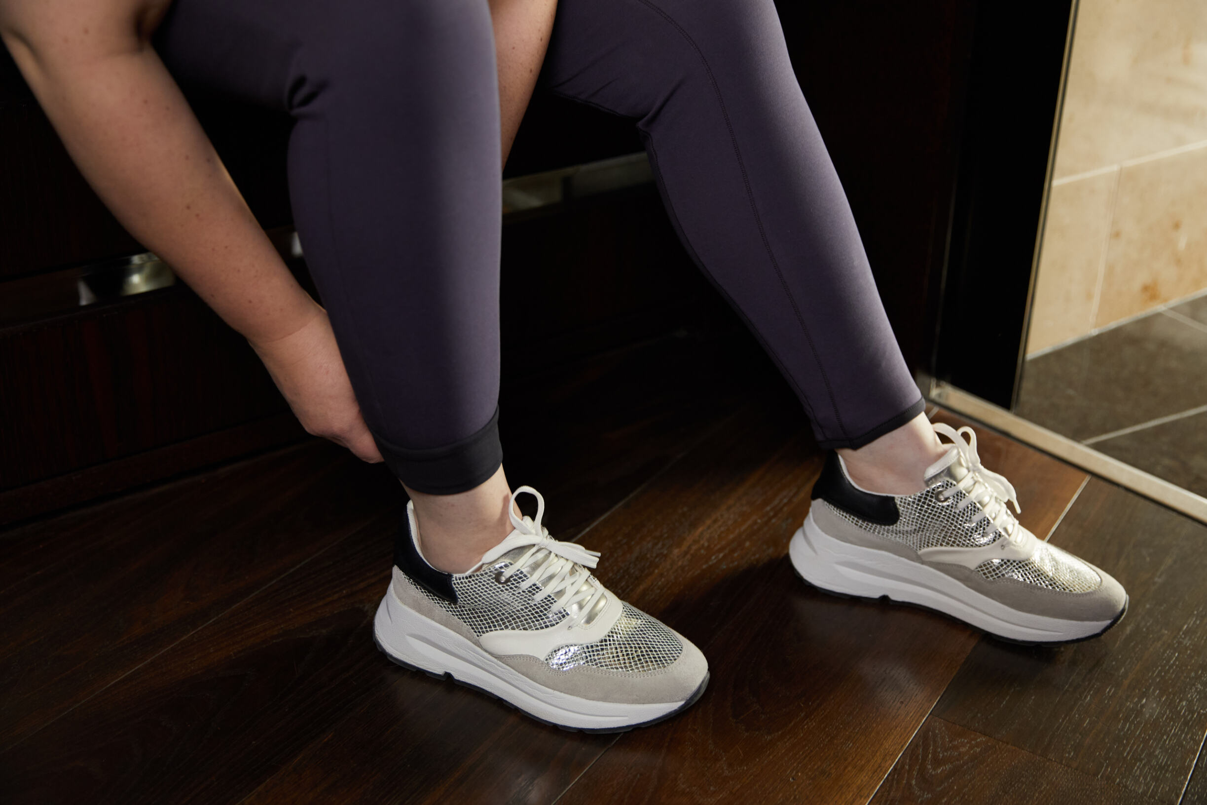 REVERSIBLE HIGH WAIST PANTS